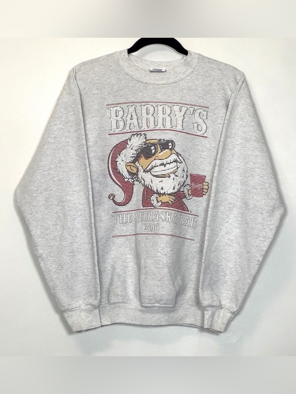 Santa Sweatshirt From The Famous Barry’s Bar In NE Port and Company